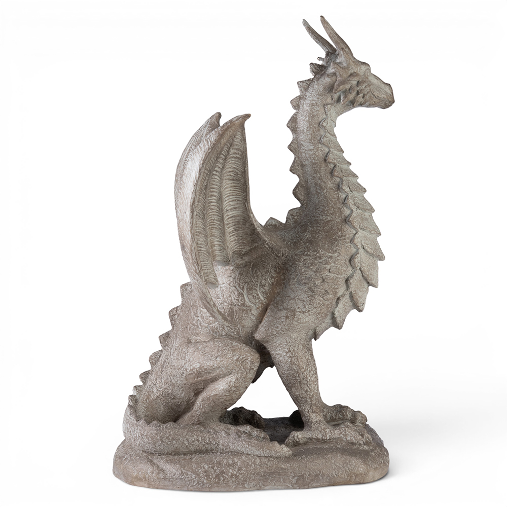 Sitting Dragon Statue (H72.5cm) - Image 3