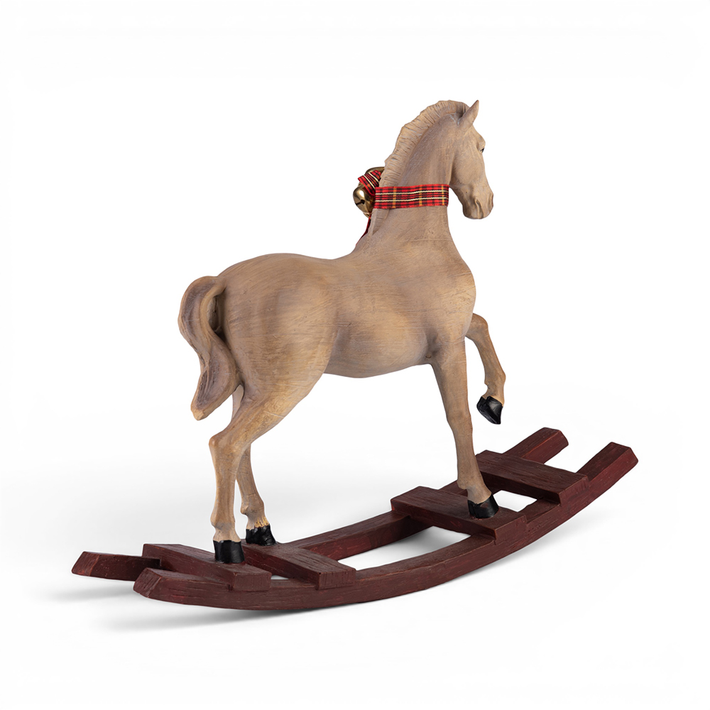Rocking Horse with Bowknot (H35.5cm) - Image 3