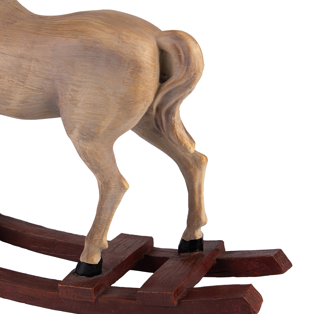 Rocking Horse with Bowknot (H35.5cm) - Image 8
