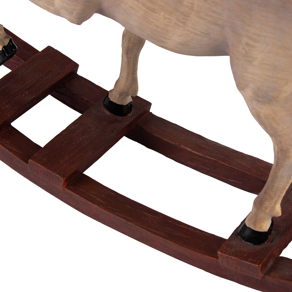 Rocking Horse with Bowknot (H35.5cm) - Image 7