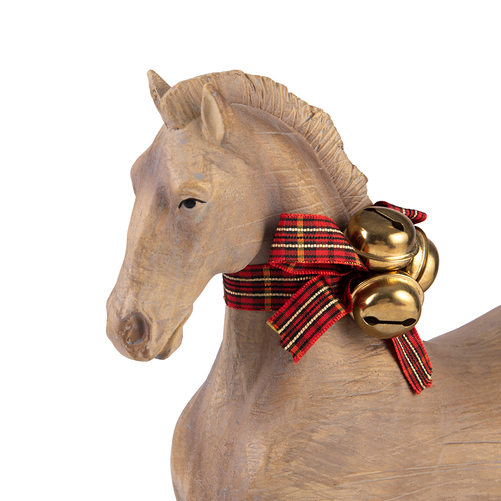 Rocking Horse with Bowknot (H35.5cm) - Image 4