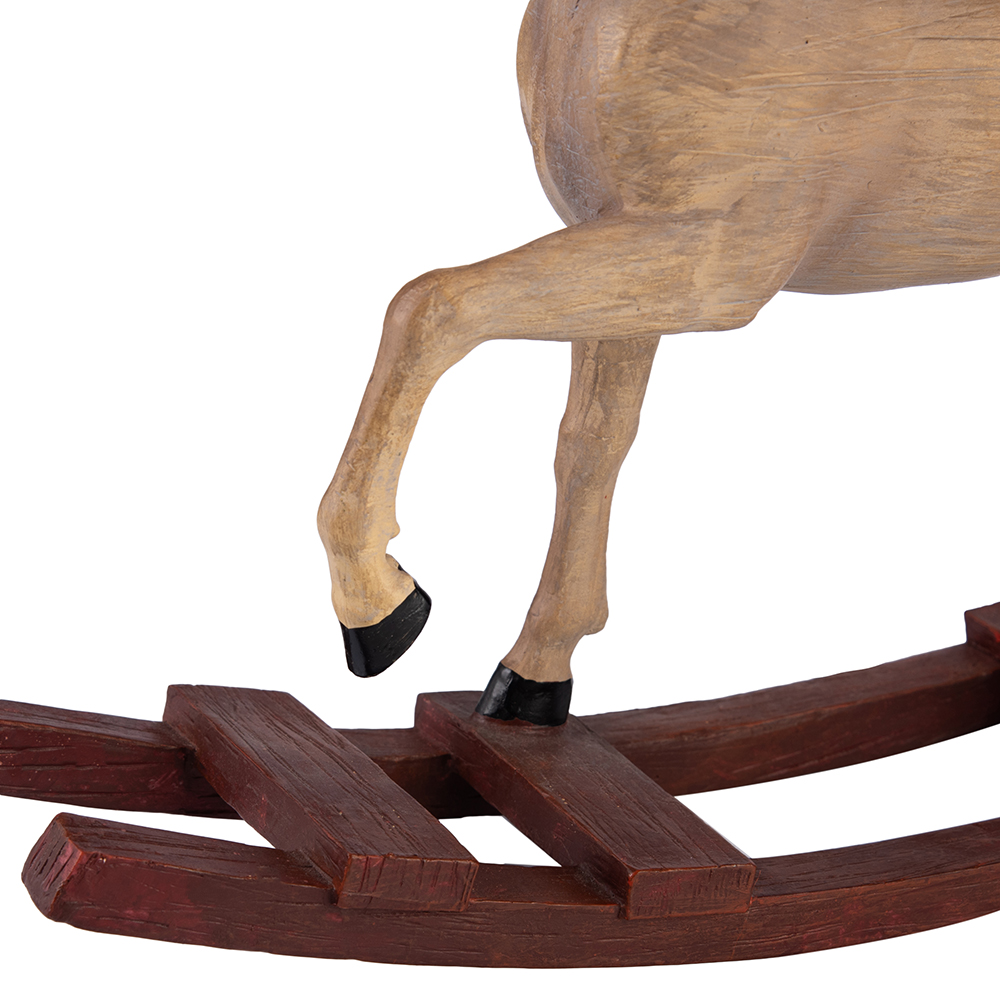 Rocking Horse with Bowknot (H35.5cm) - Image 6