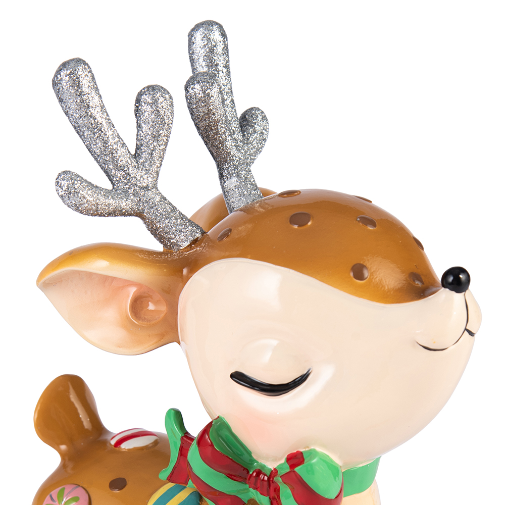 Standing Cute Deer (H25.5cm) - Image 4