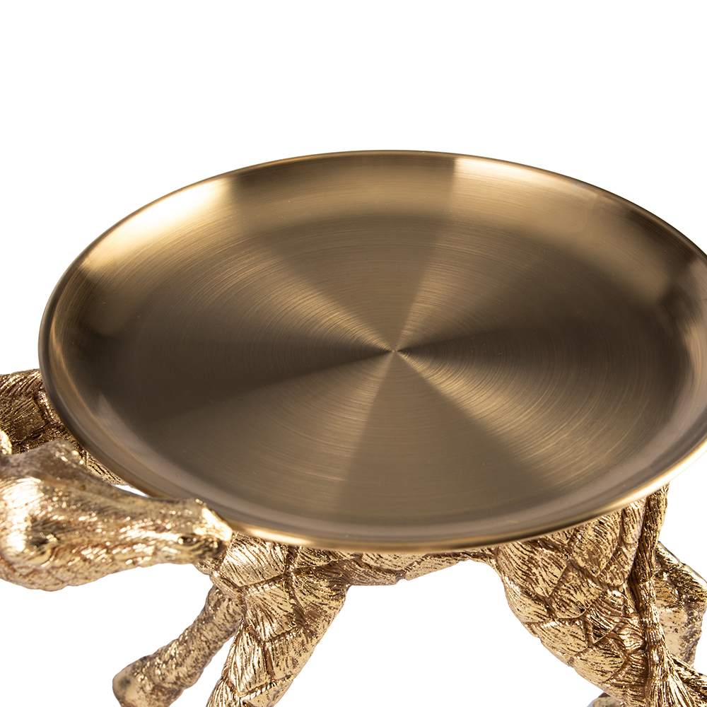 Giraffe with Plate (H28cm) - Image 5