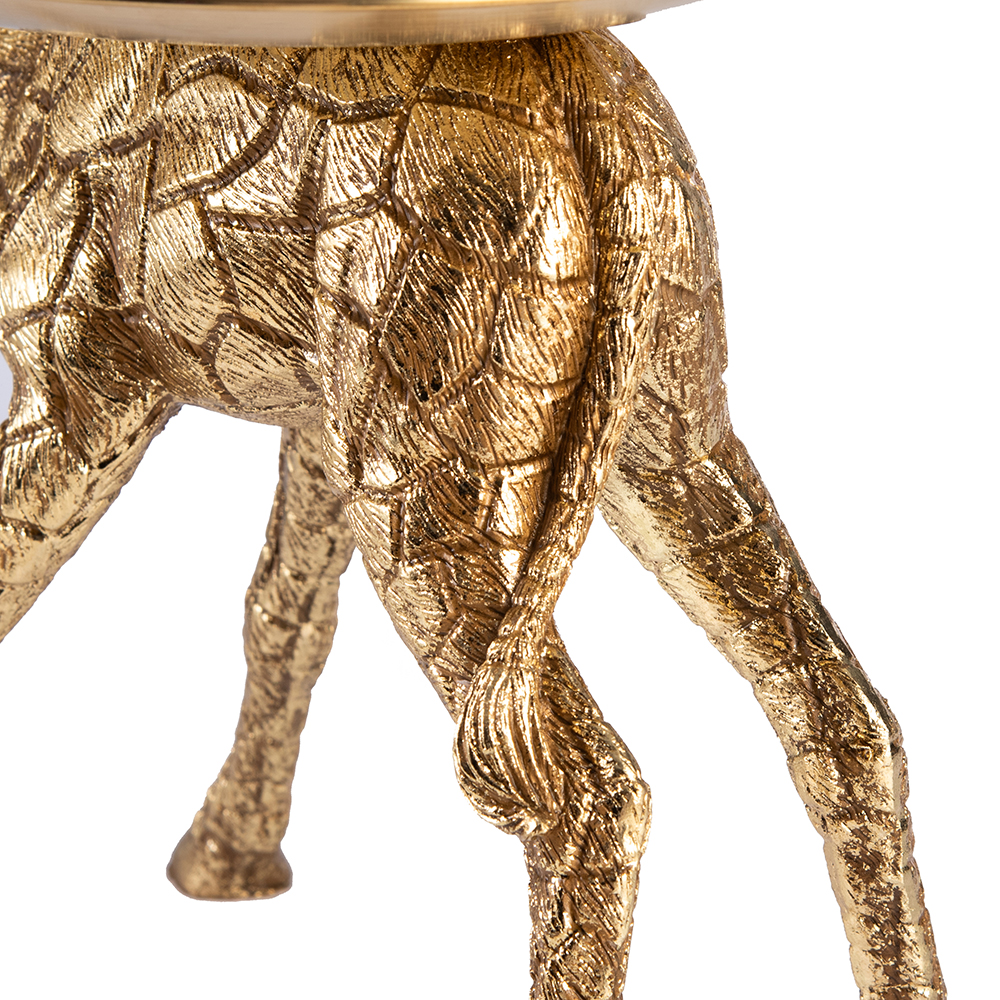 Giraffe with Plate (H28cm) - Image 8