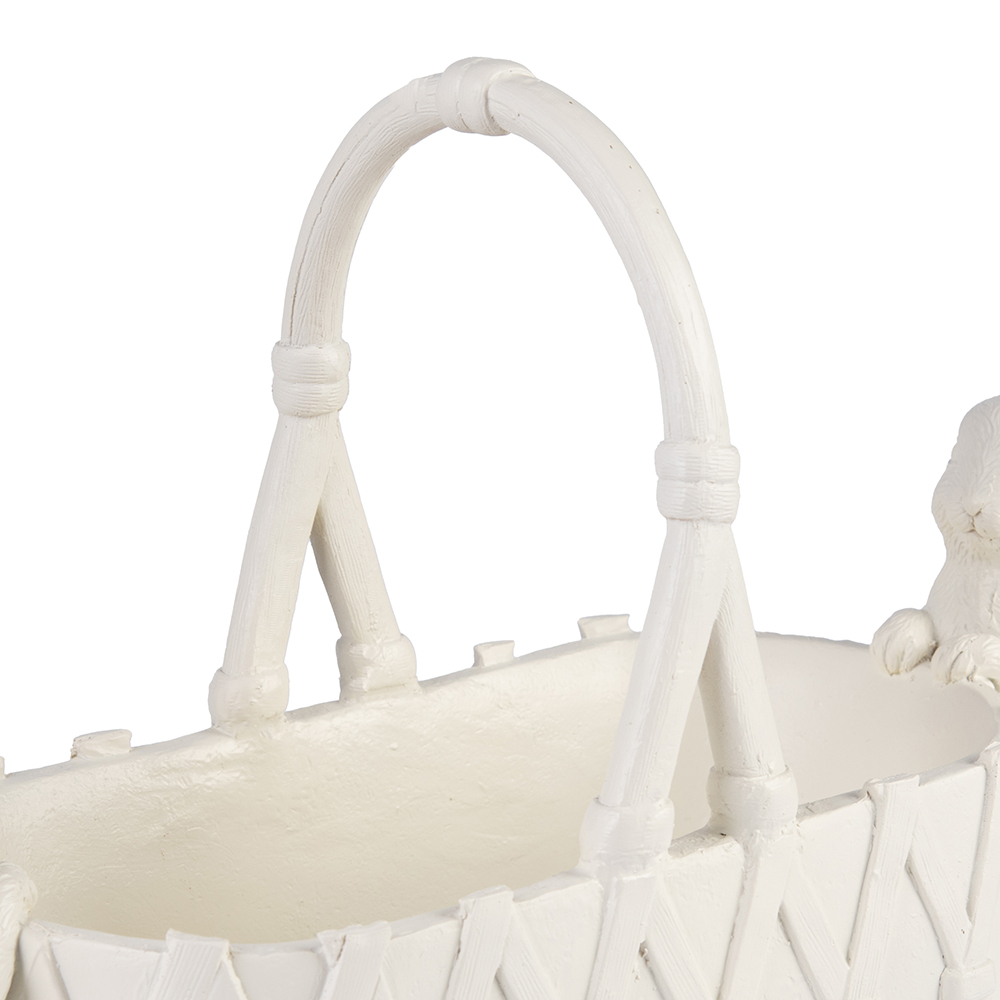 Bunnies Hanging on Basket (H30.6cm) - Image 4