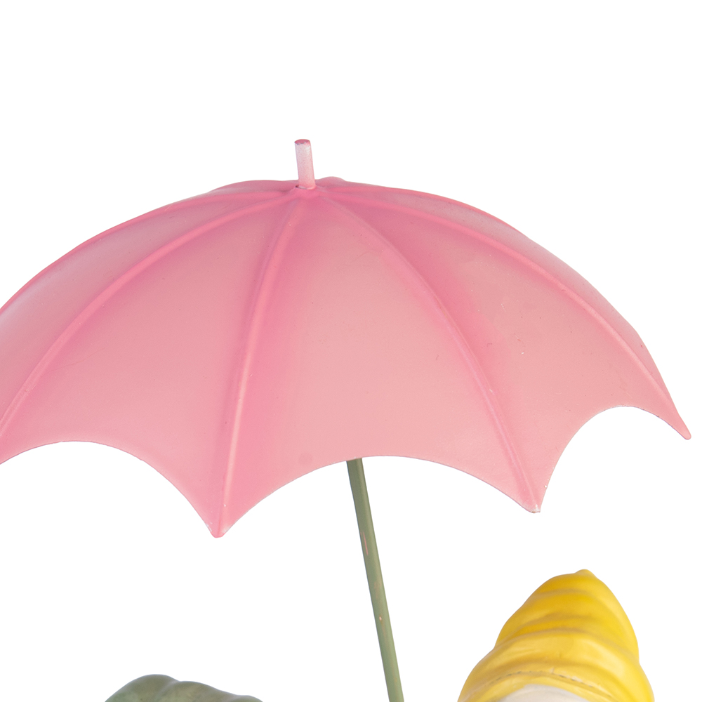 Standing Ducklings with Umbrella (H25.4cm) - Image 4