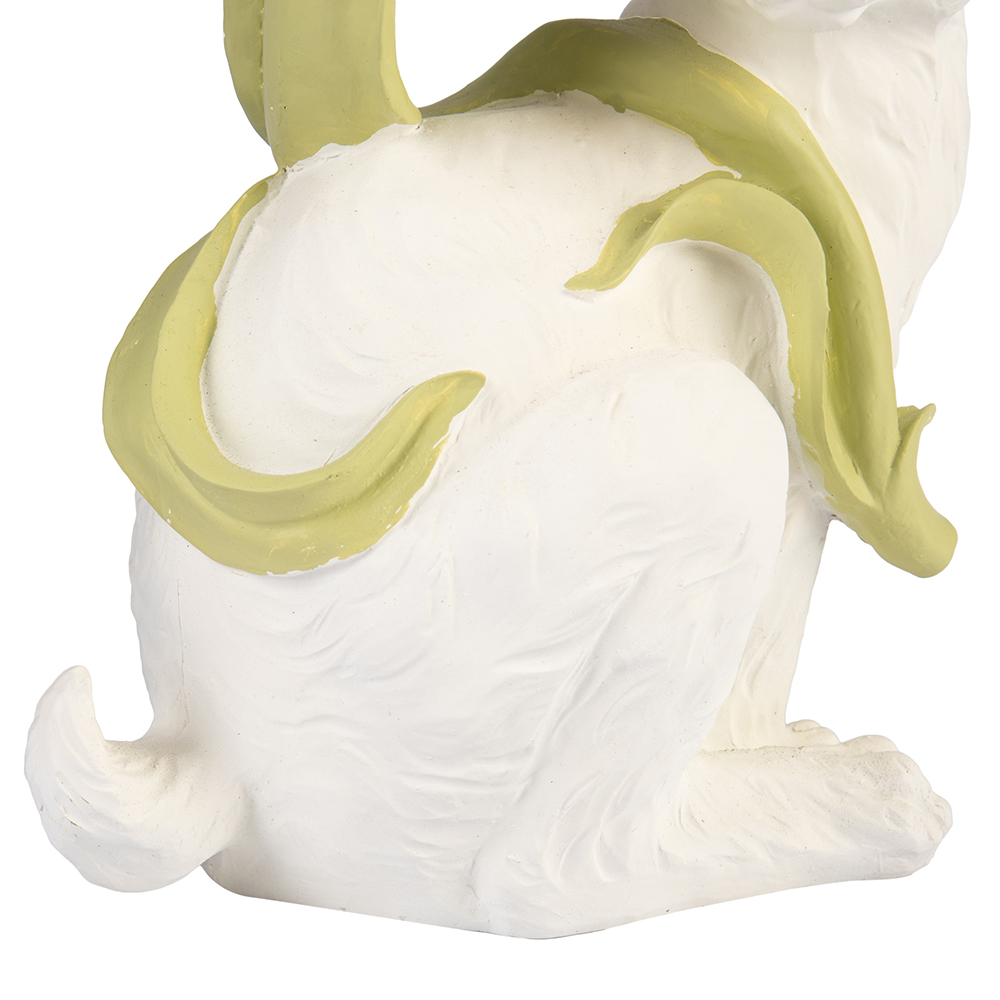 Hare with Tulip (H29.6cm) - Image 7