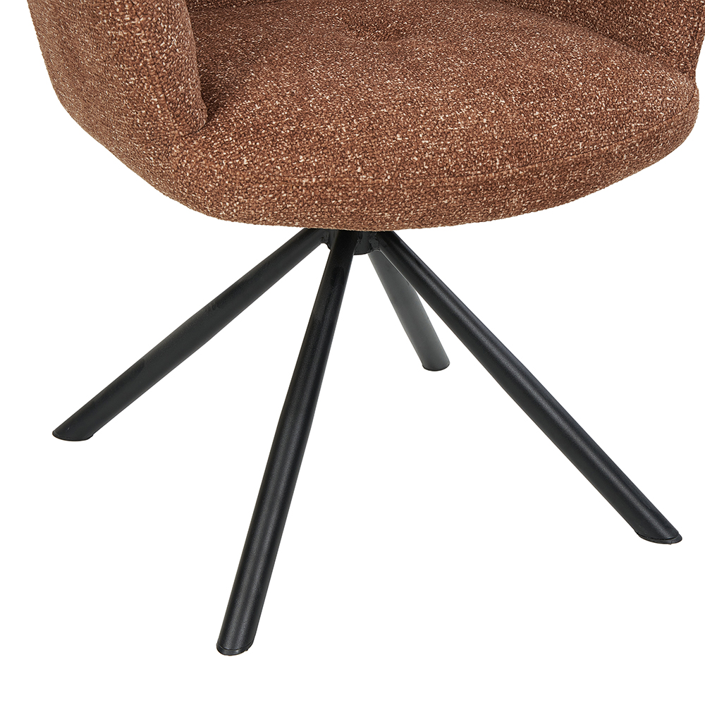 Alvera Swivel Dining Chair - Image 8
