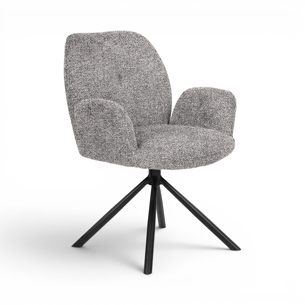 Alvera Swivel Dining Chair - Image 9