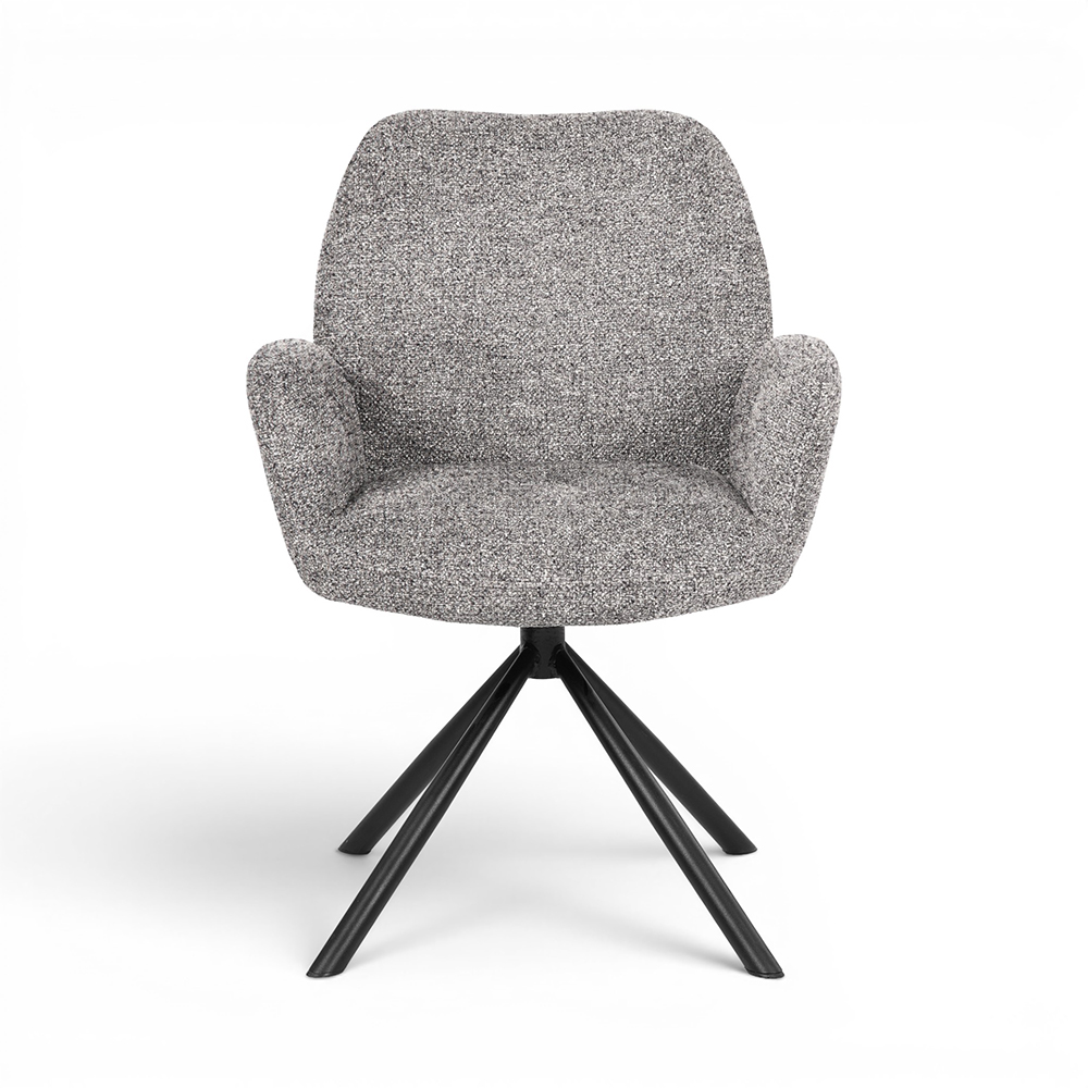 Alvera Swivel Dining Chair - Image 10