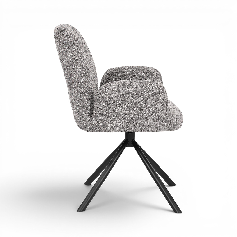 Alvera Swivel Dining Chair - Image 11