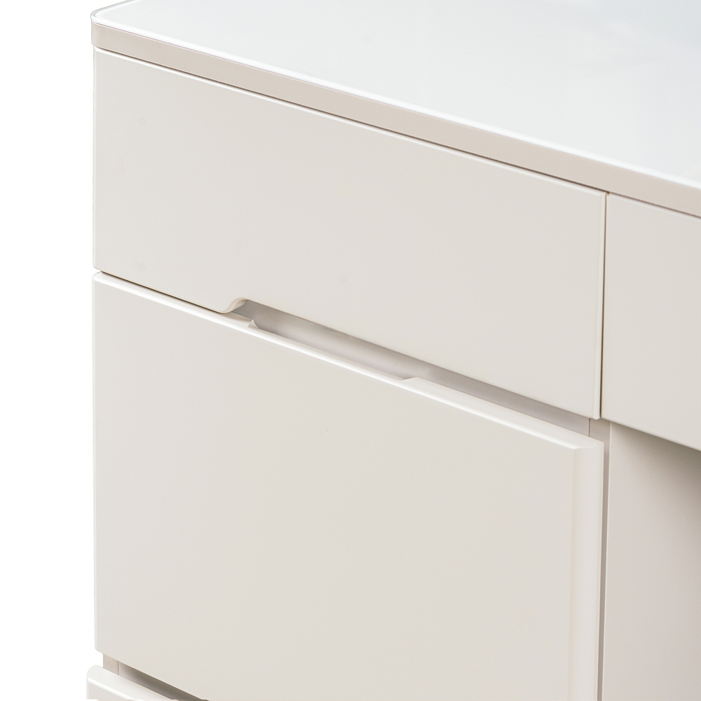 Divya Dressing Table with Mirror & Stool - Image 15