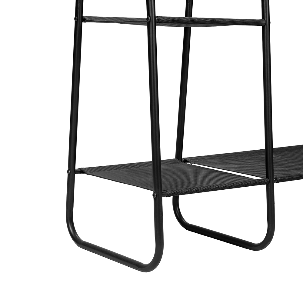 Clothes Rack Hanging Rail with 5 Shelves - Image 9