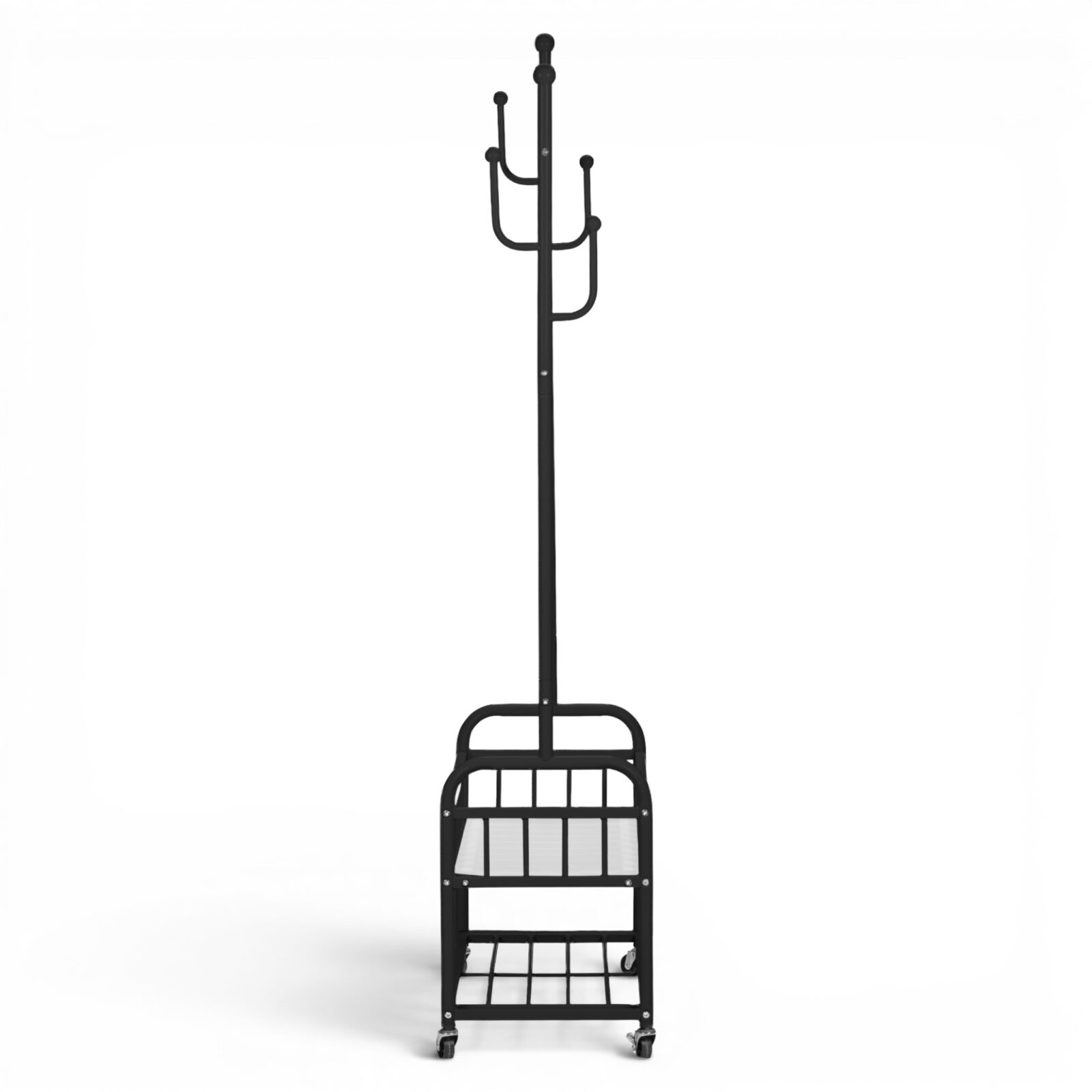 Clothes Rack with Storage Basket - Image 11