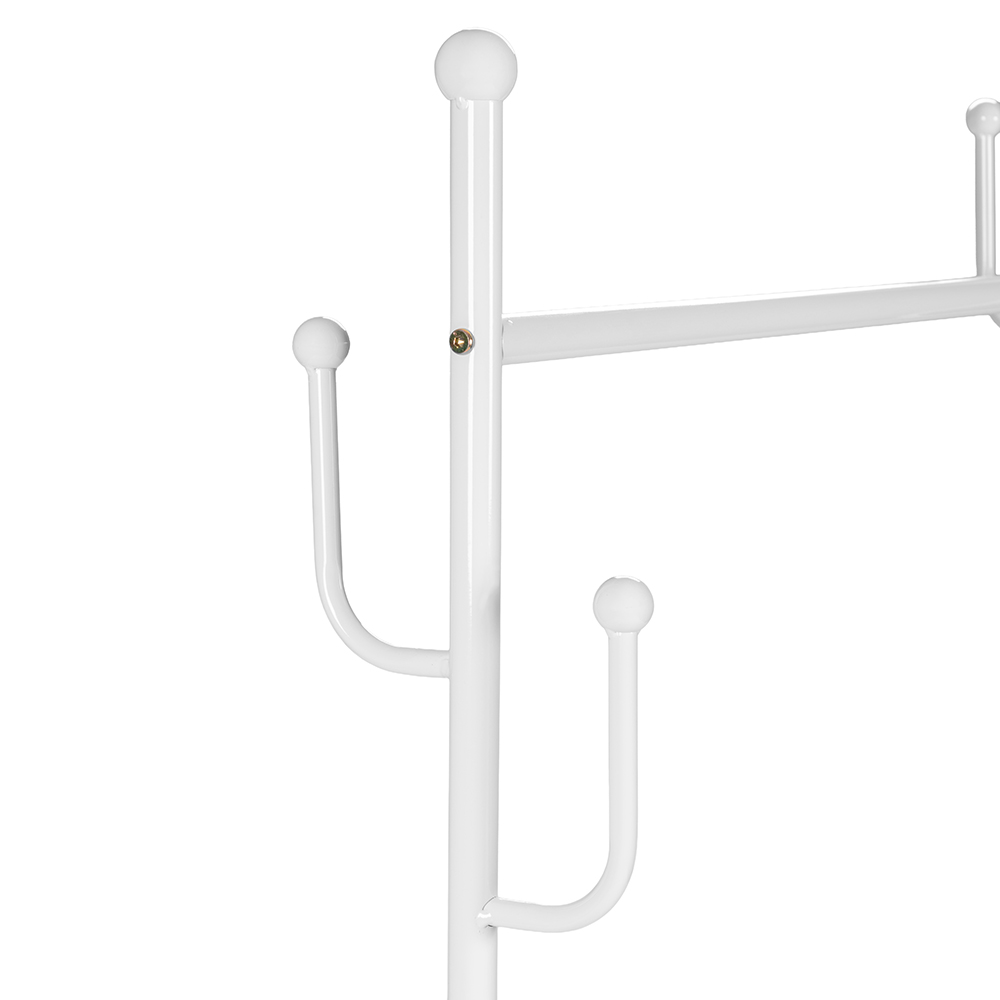 Clothes Rack with Storage Basket - Image 4