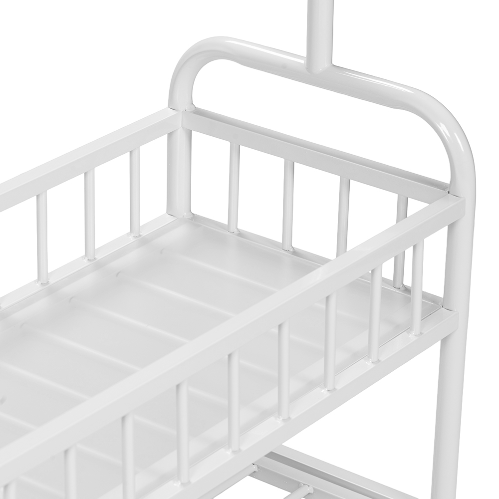 Clothes Rack with Storage Basket - Image 5
