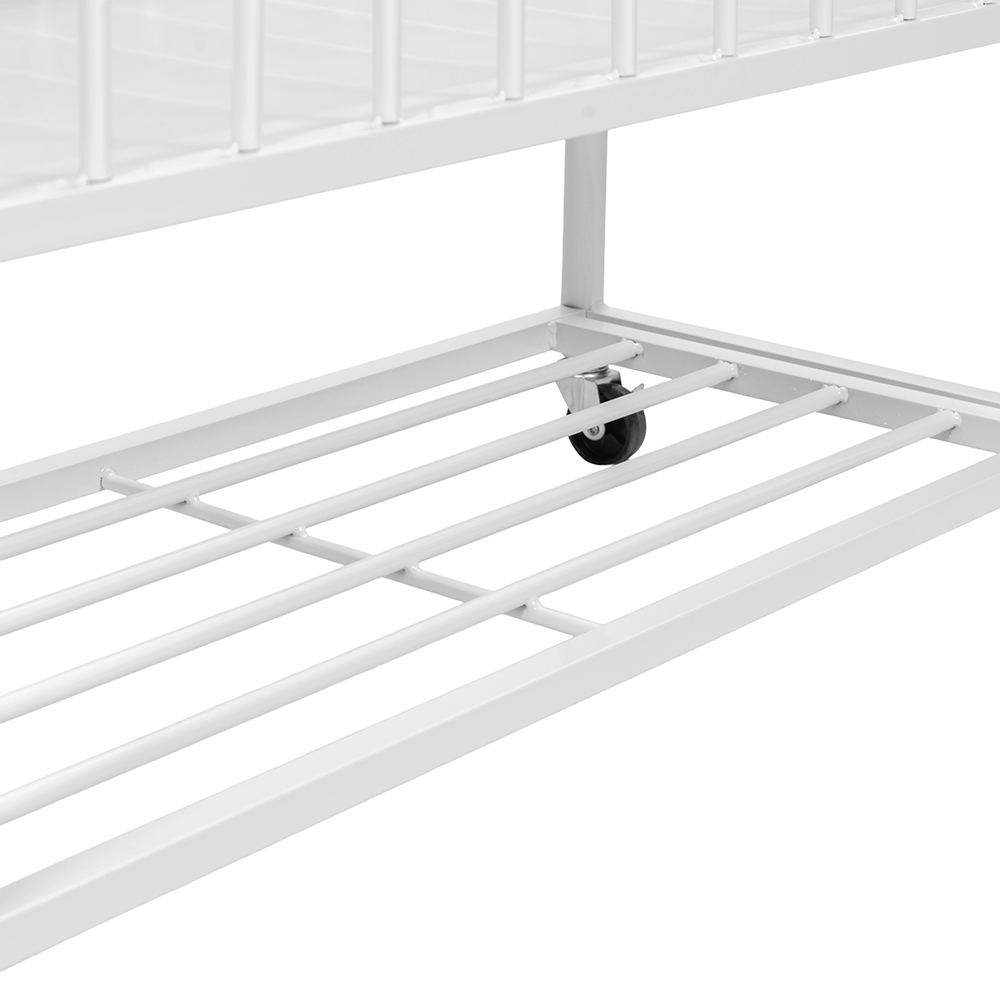Clothes Rack with Storage Basket - Image 7