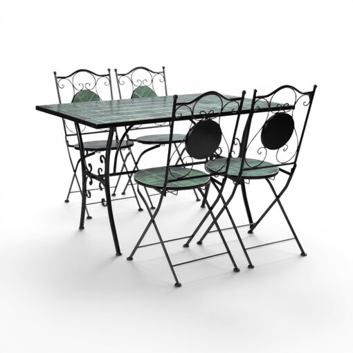 Zena Mosaic Dining Set (4 Seater)