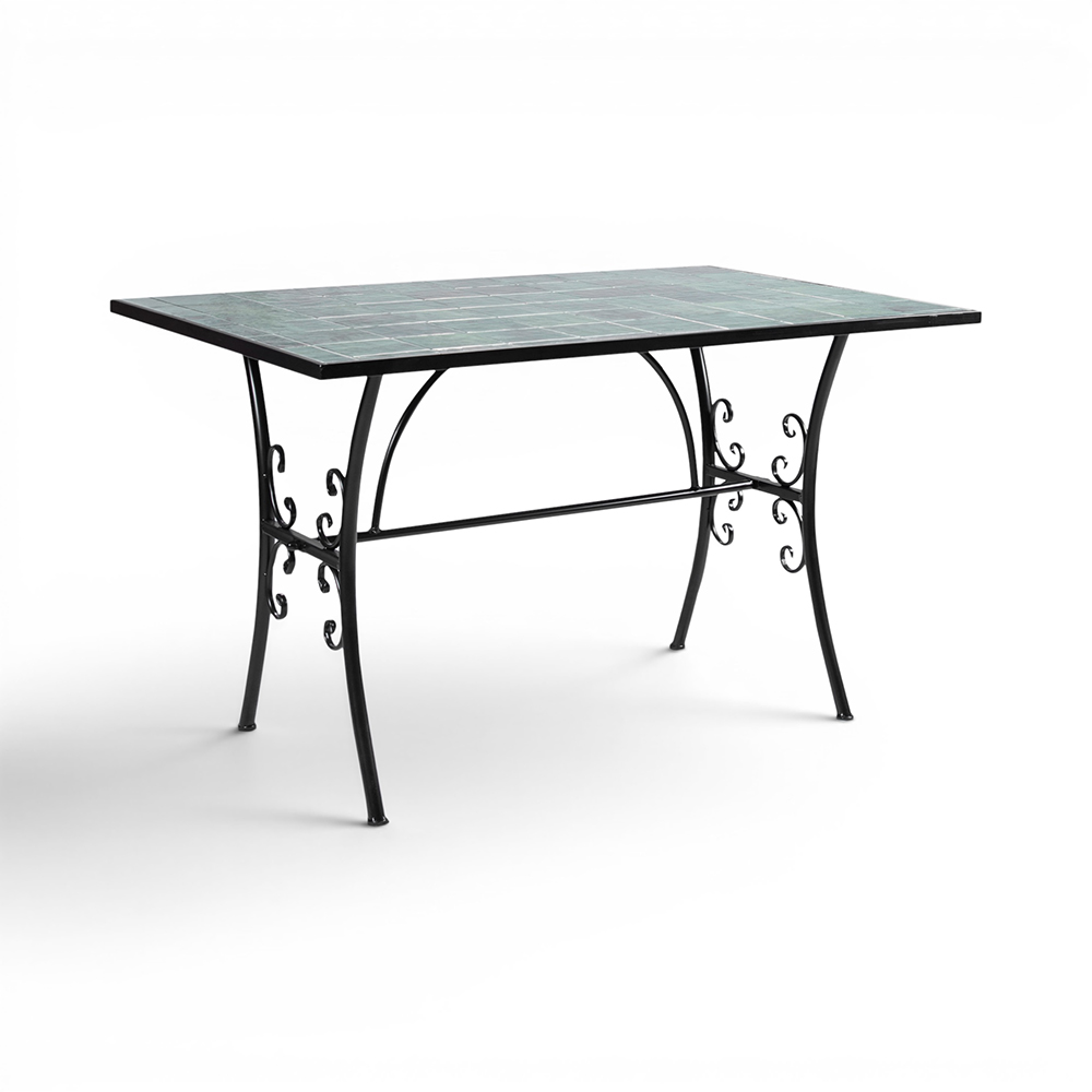 Zena Mosaic Dining Set (4 Seater) - Image 4