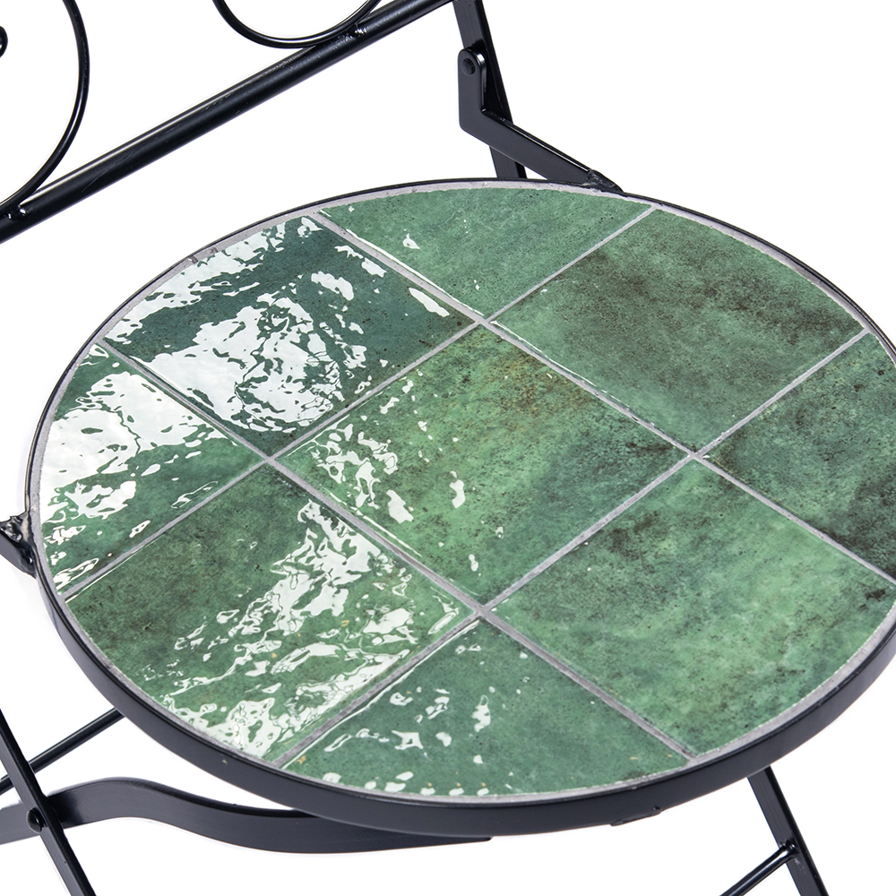 Zena Mosaic Dining Set (4 Seater) - Image 12