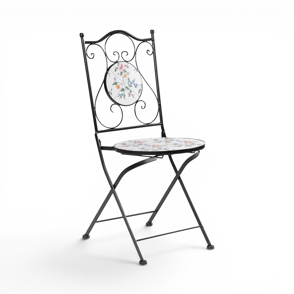 Retha Mosaic Dining Set (4 Seater) - Image 5
