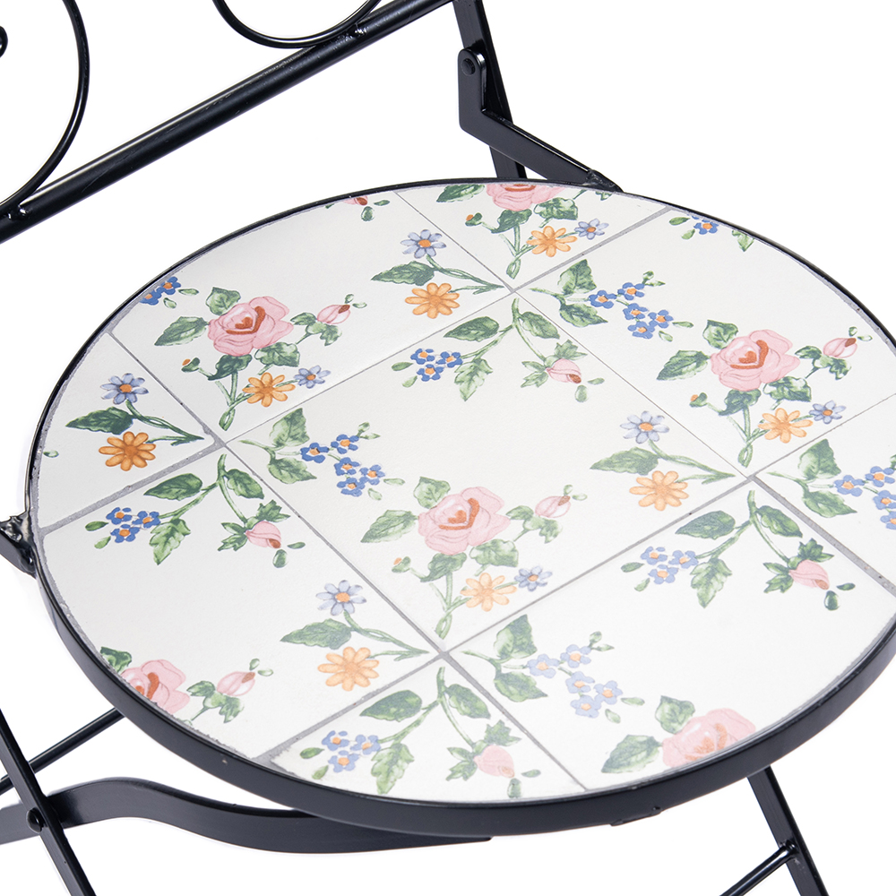 Retha Mosaic Dining Set (4 Seater) - Image 13
