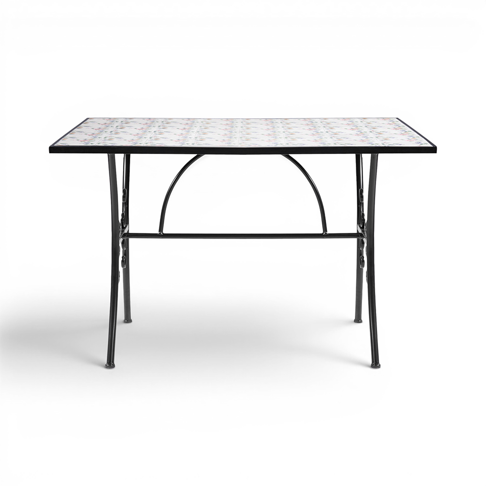 Retha Mosaic Dining Set (4 Seater) - Image 7