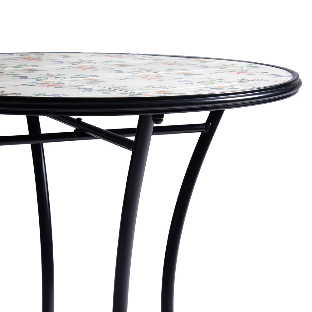 Nikole Mosaic Bistro Set (2 Seater) - Image 9