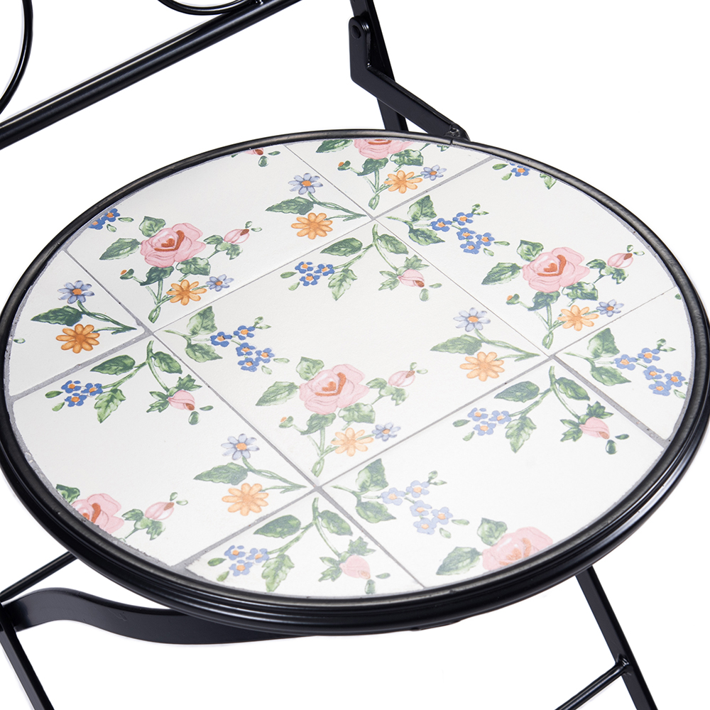 Nikole Mosaic Bistro Set (2 Seater) - Image 12