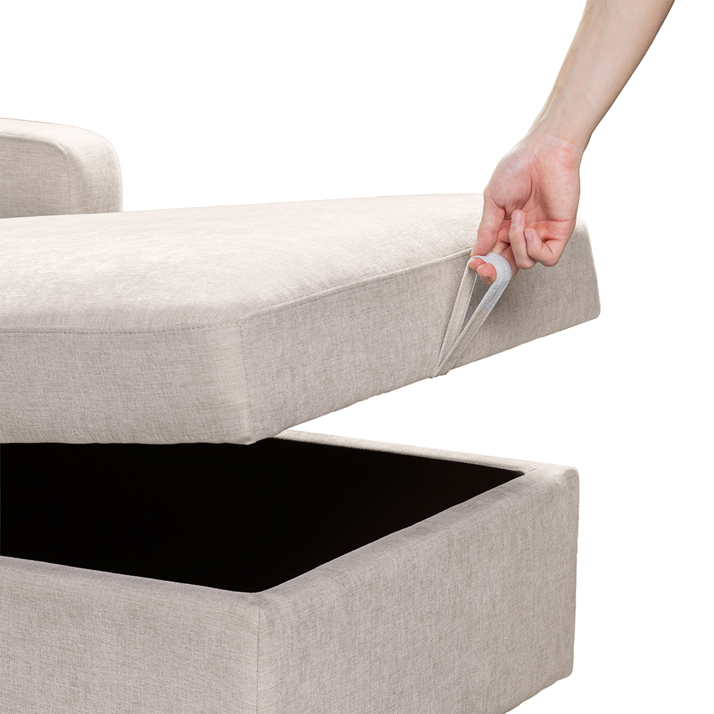 Sher Reversible L Shape Sofa Bed - Image 10