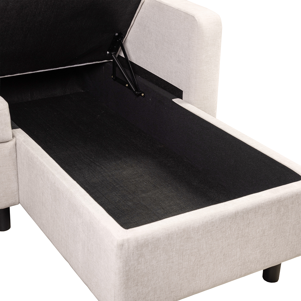 Sher Reversible L Shape Sofa Bed - Image 11