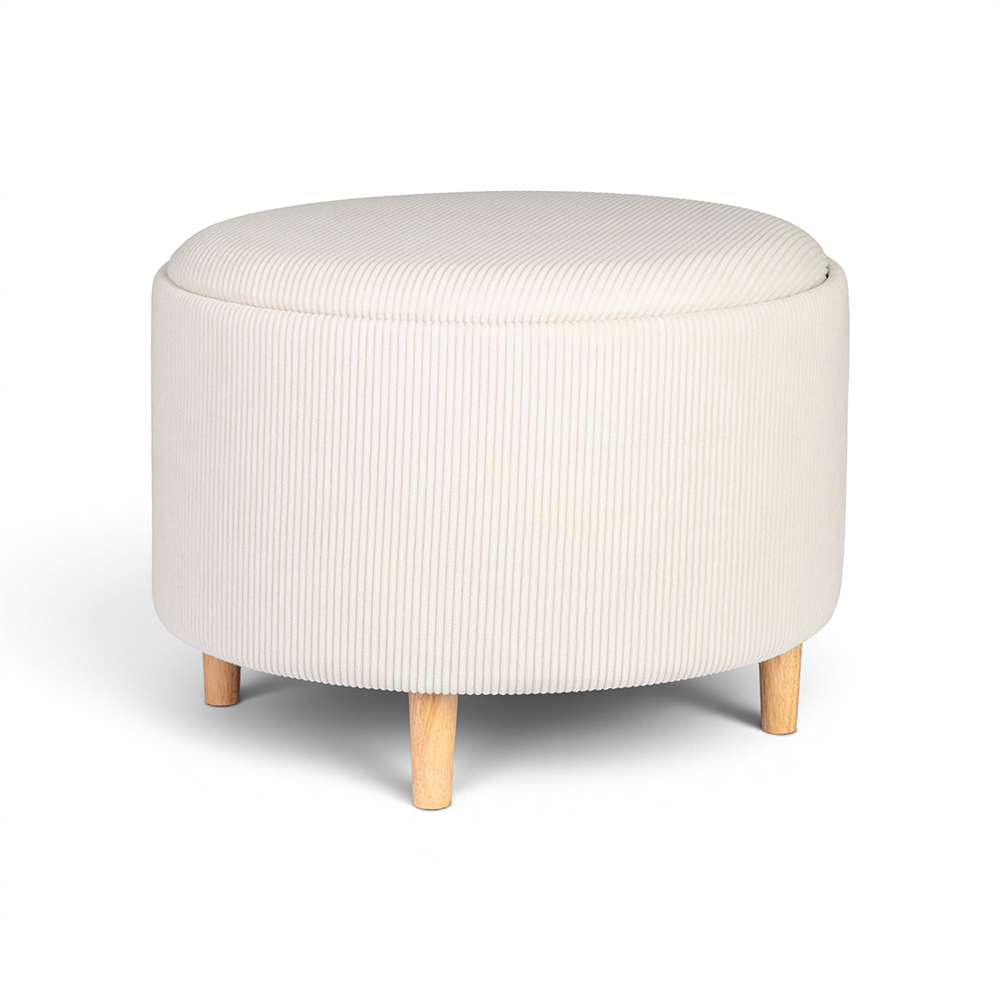 Yoshimi Reversible-Lid Storage Stool