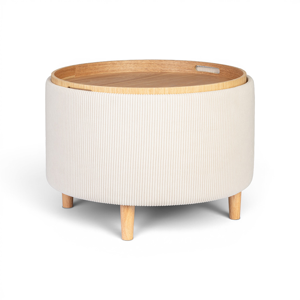 Yoshimi Reversible-Lid Storage Stool - Image 2