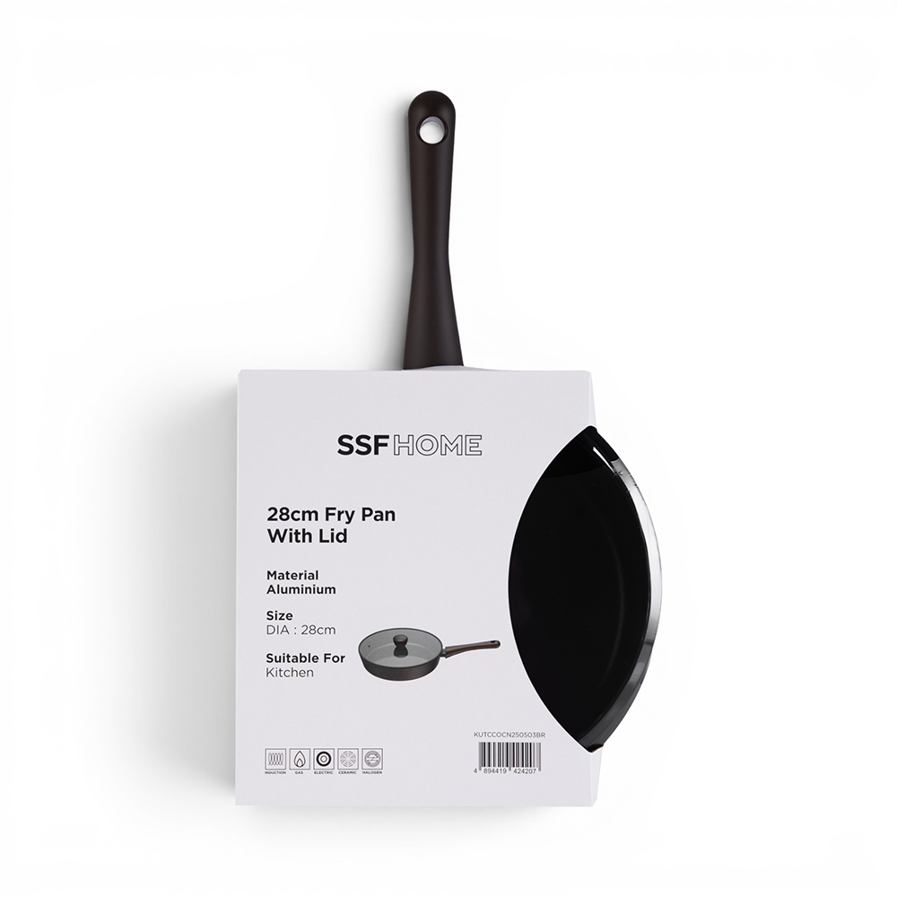 Fry Pan with Lid (Dia. 28cm) - Image 13