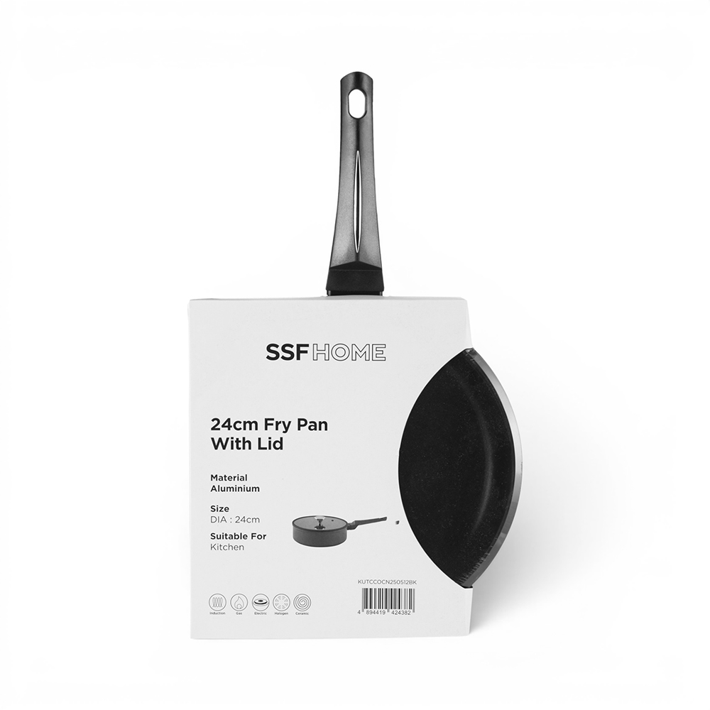 Fry Pan with Lid (Dia. 24cm) - Image 13