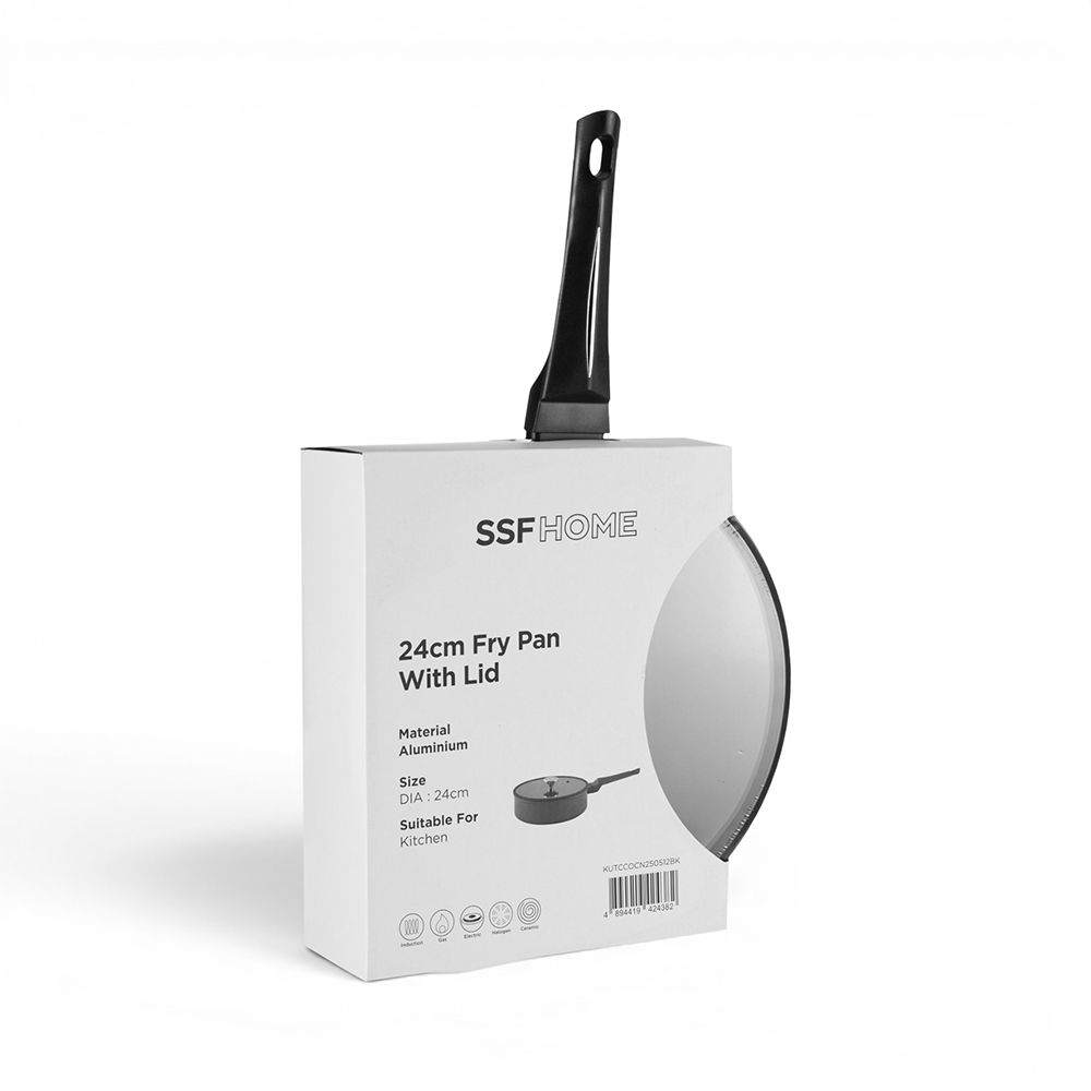 Fry Pan with Lid (Dia. 24cm) - Image 14