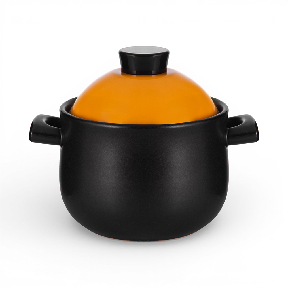Ceramic Casserole Pot with Lid - Image 3