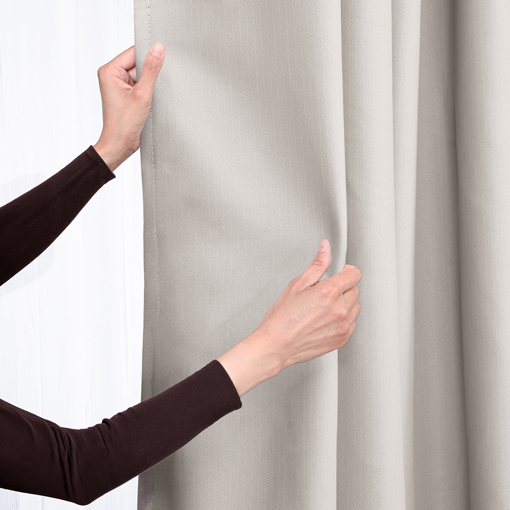 French Pleat Night Curtain (W250cm x L250cm) - Image 11