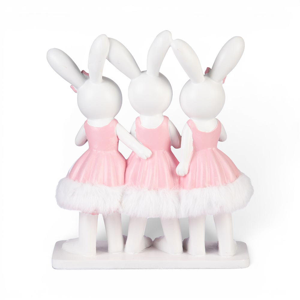 Resin Rabbit Reading (H27cm) - Image 3