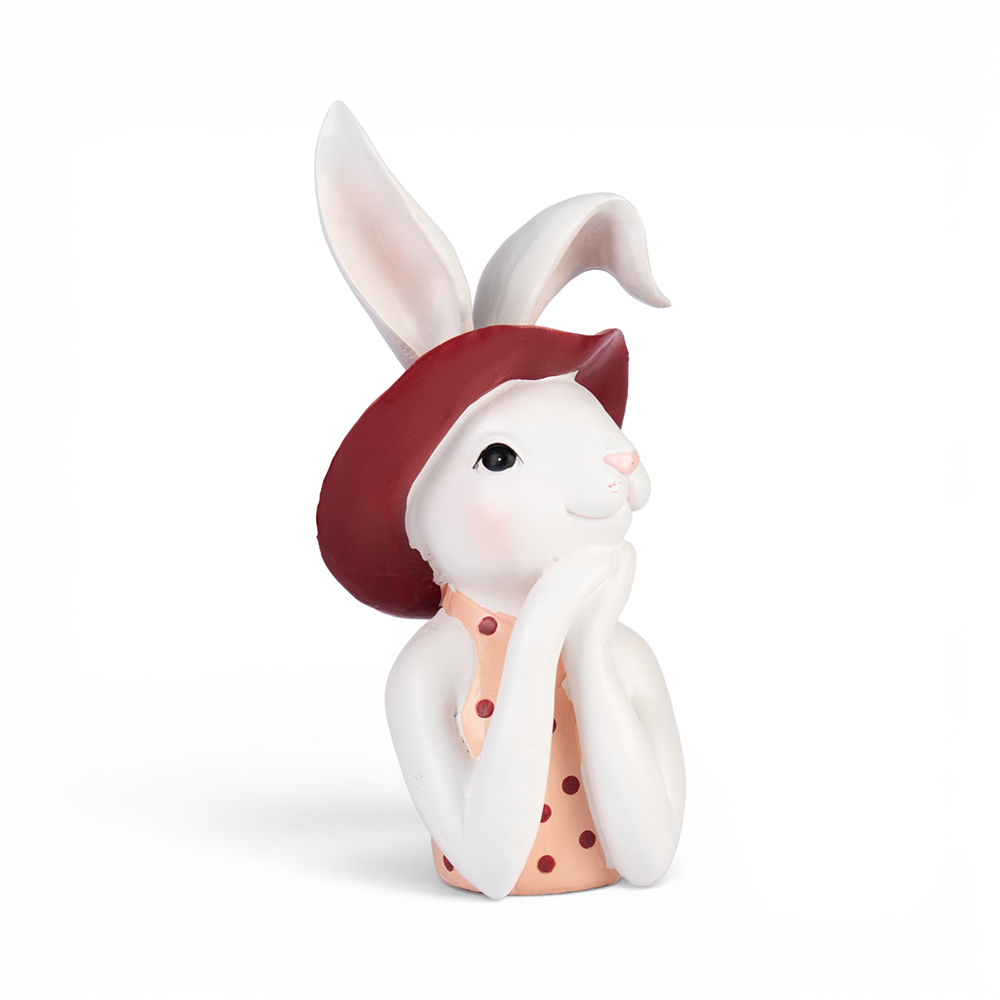 Thinking Rabbit Bust (Set of 2) - Image 6