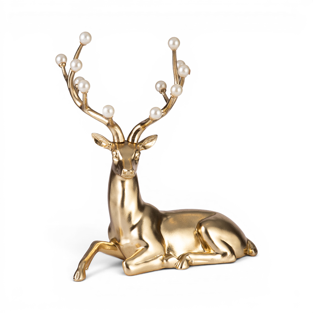 Deer with Pearl Antlers (Set of 2) - Image 7
