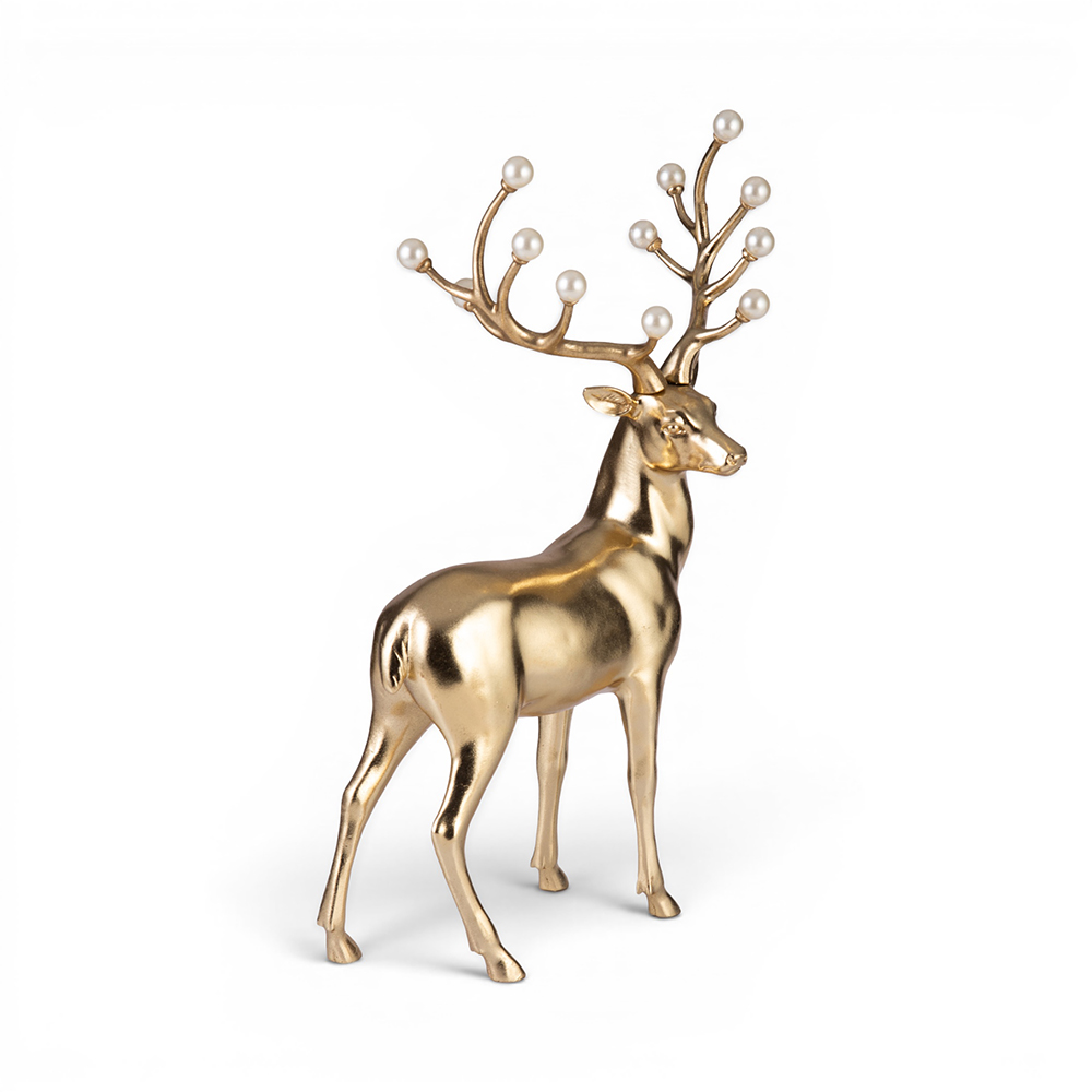 Deer with Pearl Antlers (Set of 2) - Image 5