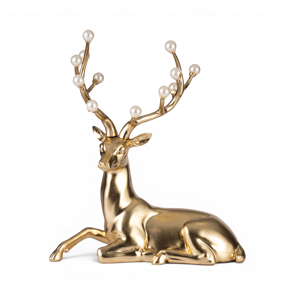 Deer with Pearl Antlers (Set of 2) - Image 6