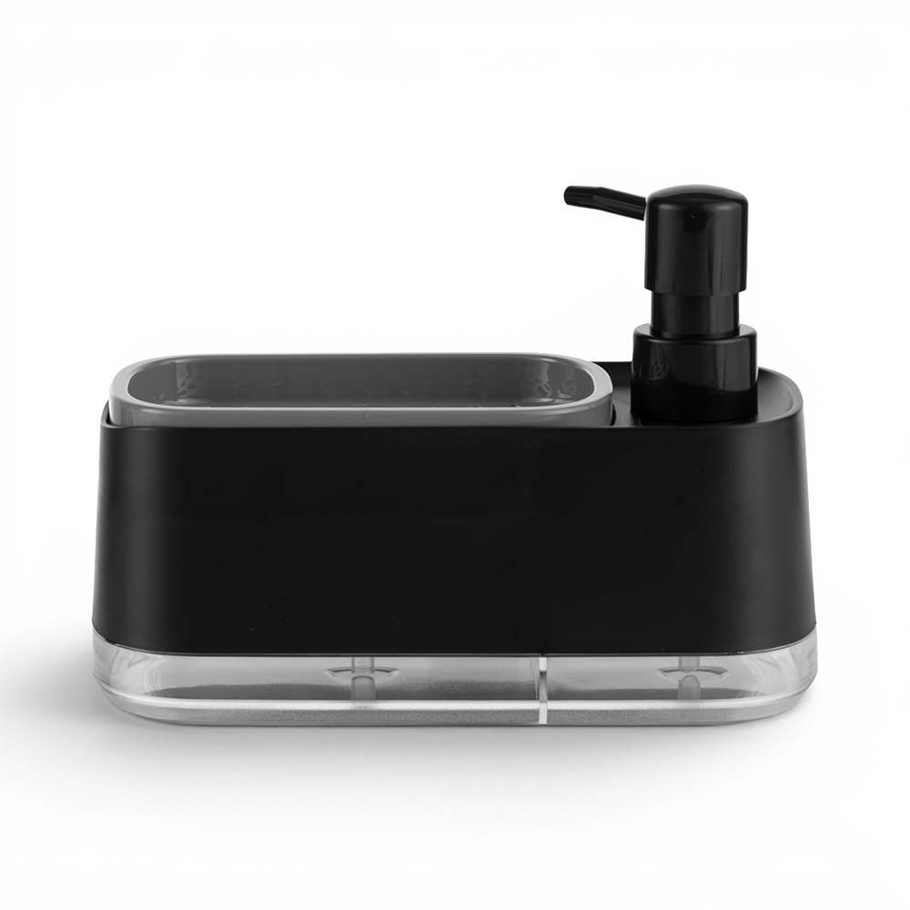 Dish & Hand Soap Dispenser with Sponge Holder (H14.5cm) - Image 24