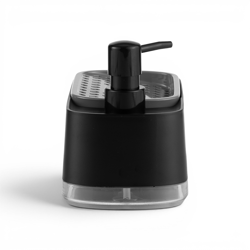 Dish & Hand Soap Dispenser with Sponge Holder (H14.5cm) - Image 23