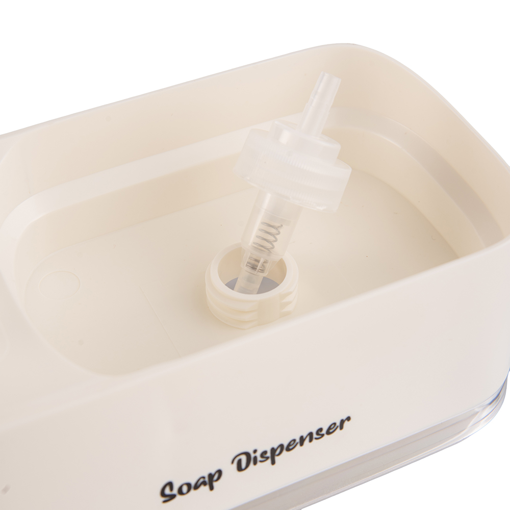Dish & Hand Soap Dispenser with Sponge Holder (H14.5cm) - Image 15
