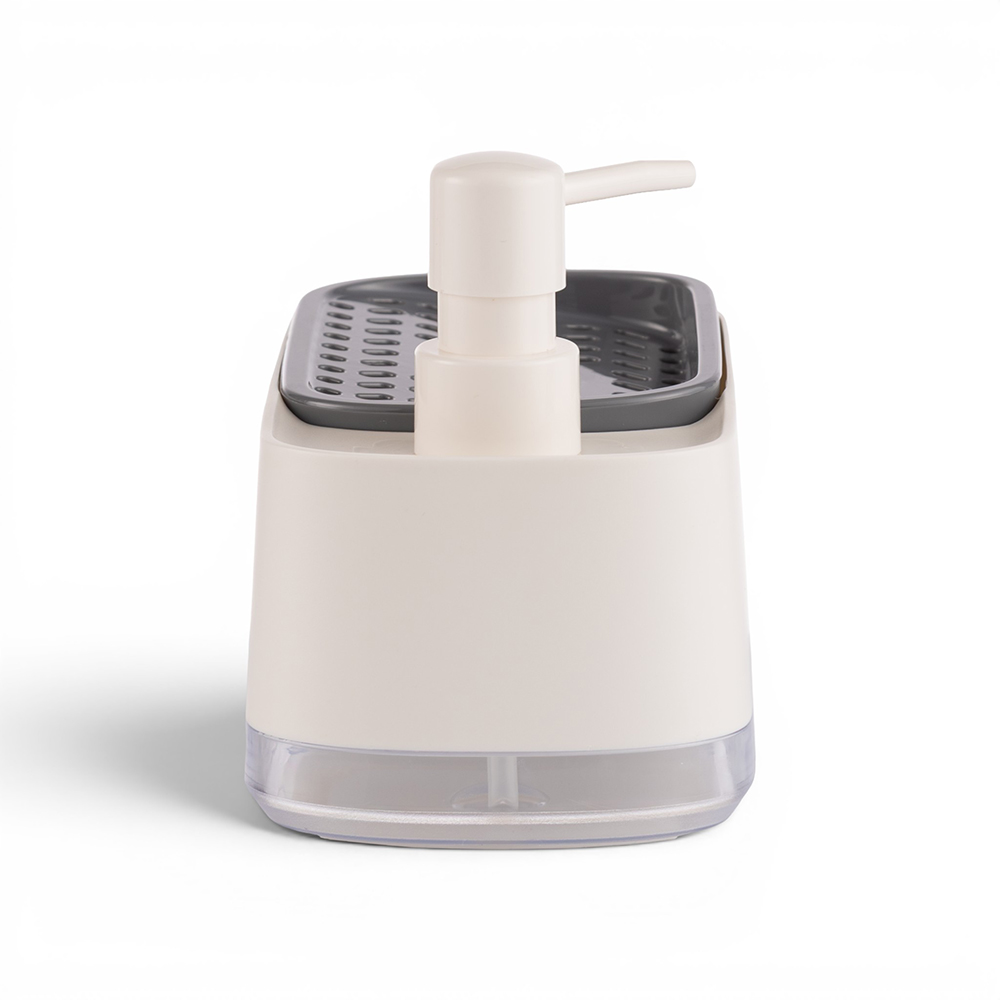 Dish & Hand Soap Dispenser with Sponge Holder (H14.5cm) - Image 5