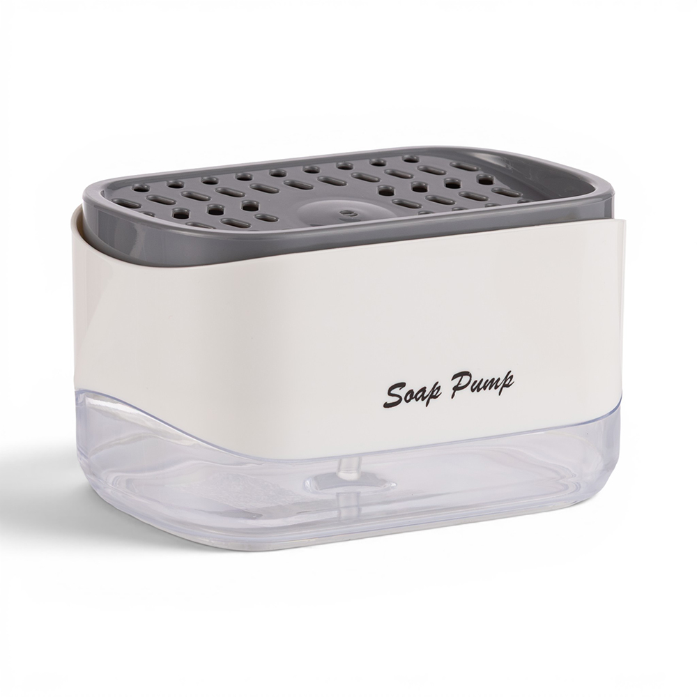 Soap Dispenser Pump with Sponge (H8.3cm) - Image 2