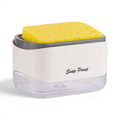 Soap Dispenser Pump with Sponge (H8.3cm)